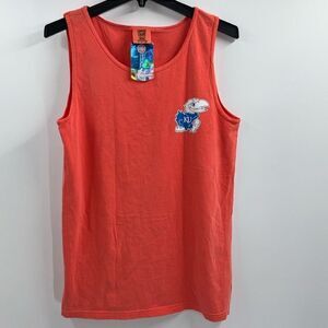 University of Kansas Rock Chalk Jayhawk Men’s Size Small Tank Top New